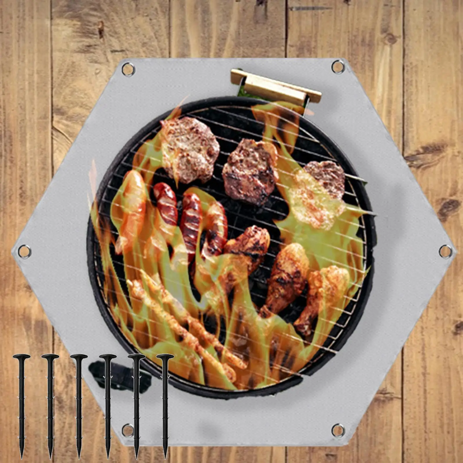 Огнестойкий коврик, термостойкий огнестойкий защитный коврик для гриля, огнеупорный коврик для барбекю, пешего туризма, патио, наружный дер...
Огнестойкий коврик, термостойкий огнестойкий защитный коврик для гриля, огнеупорный коврик для барбекю, пешего туризма, патио, наружный дер...