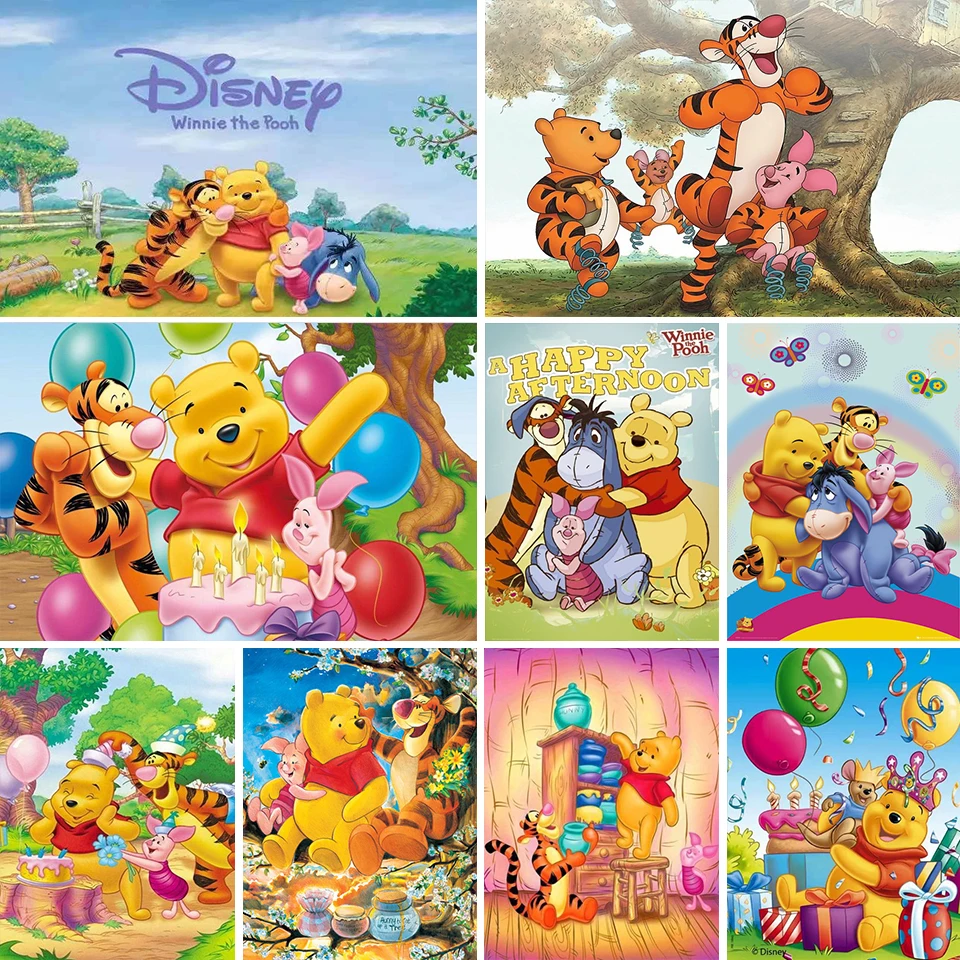 Алмазная 5D картина «сделай сам» Disney, Винни-Пух, тигр, поросенок, полноразмерная/круглая вышивка, мозаика, вышивка крестиком, домашний декор
Алмазная 5D картина «сделай сам» Disney, Винни-Пух, тигр, поросенок, полноразмерная/круглая вышивка, мозаика, вышивка крестиком, домашний декор