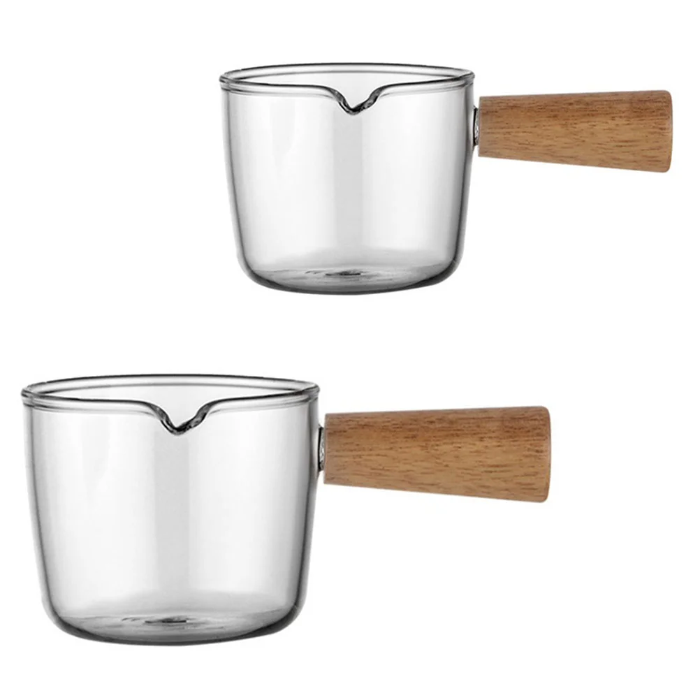 Beverage Container Milk Cup Handle Teapot Party Coffee Pitcher Clear Glass Wooden Baking Measuring
Beverage Container Milk Cup Handle Teapot Party Coffee Pitcher Clear Glass Wooden Baking Measuring