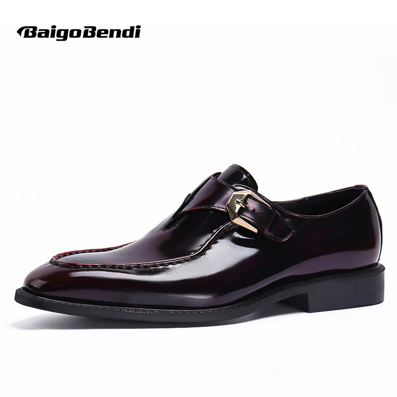 6-12 Men's Buckle Belt Formal Dress Shoes Autumn Winter Businessman Suit Casual Patent Leather Shining Oxfords Dinner Party
6-12 Men's Buckle Belt Formal Dress Shoes Autumn Winter Businessman Suit Casual Patent Leather Shining Oxfords Dinner Party