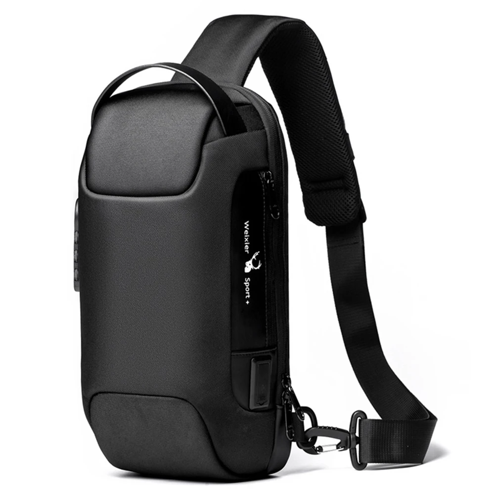 Men's Waterproof USB Oxford Crossbody Bag Anti-theft Shoulder Sling Bag Multifunction Short Travel Messenger Chest Pack For Male
Men's Waterproof USB Oxford Crossbody Bag Anti-theft Shoulder Sling Bag Multifunction Short Travel Messenger Chest Pack For Male