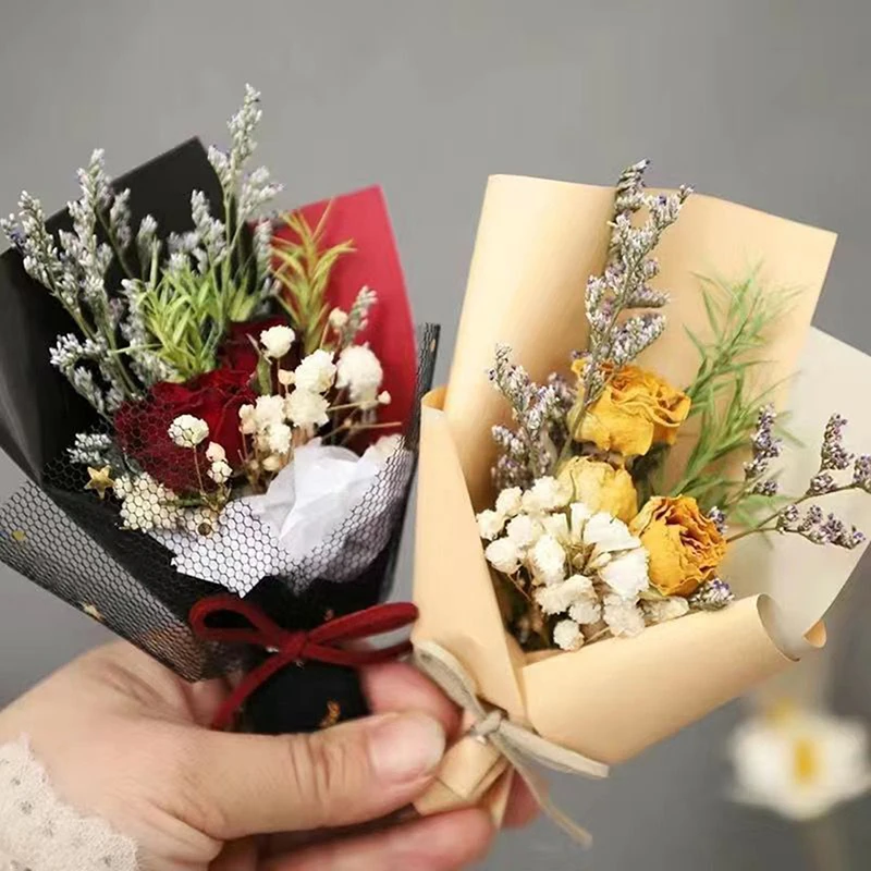 Миниатюрный сушеный букет, модель жизни с коробкой, кукольный дом, изысканный вечный цветок, «сделай сам», подарок на руку, украшение
Миниатюрный сушеный букет, модель жизни с коробкой, кукольный дом, изысканный вечный цветок, «сделай сам», подарок на руку, украшение