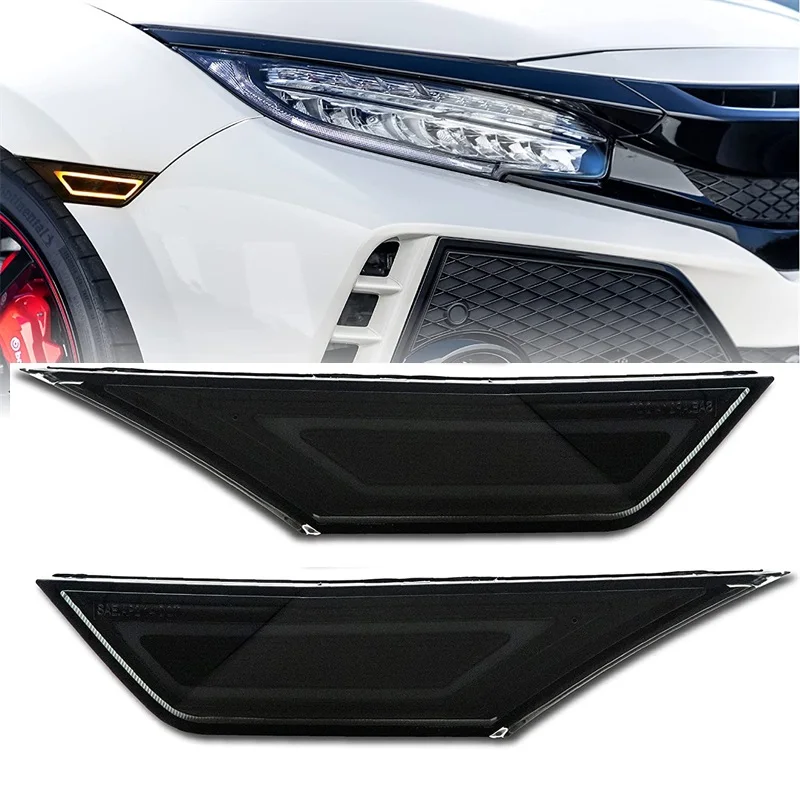 2Pcs Smoked Lens For Honda Civic 2016 2017 2018 2019 2020 2021 Full Led Side Marker Light Running Light Position Light
2Pcs Smoked Lens For Honda Civic 2016 2017 2018 2019 2020 2021 Full Led Side Marker Light Running Light Position Light
