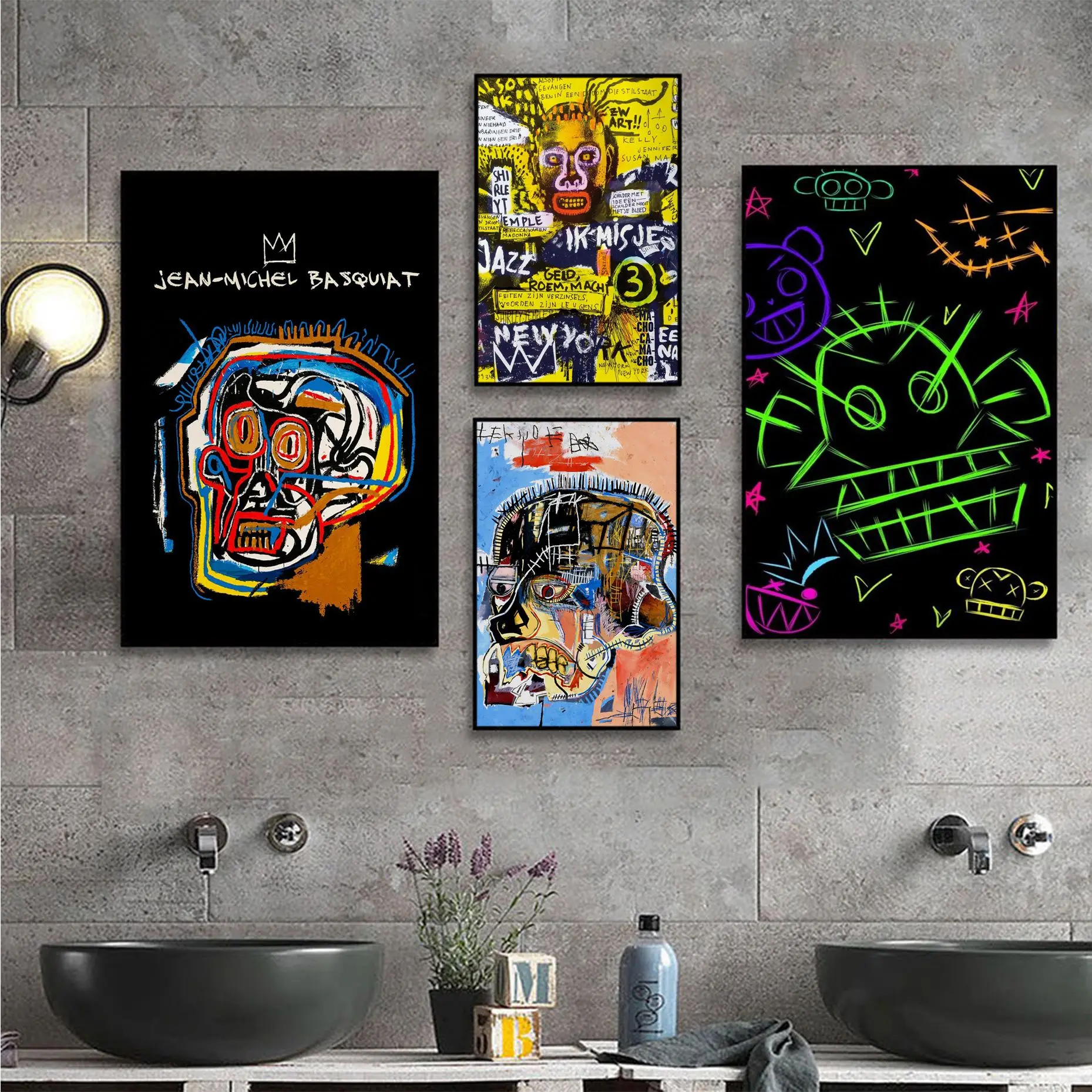 INS Street Graffiti Oil Painting DIY Sticky Poster Vintage Room Bar Cafe Decor Vintage Decorative Painting
INS Street Graffiti Oil Painting DIY Sticky Poster Vintage Room Bar Cafe Decor Vintage Decorative Painting
