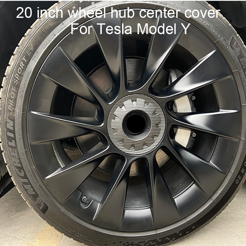 20 inch wheel hub center cover ABS Decoration Wheel Cap For Tesla Model Y Auto Accessories Exterior carbon fiber Trim
20 inch wheel hub center cover ABS Decoration Wheel Cap For Tesla Model Y Auto Accessories Exterior carbon fiber Trim