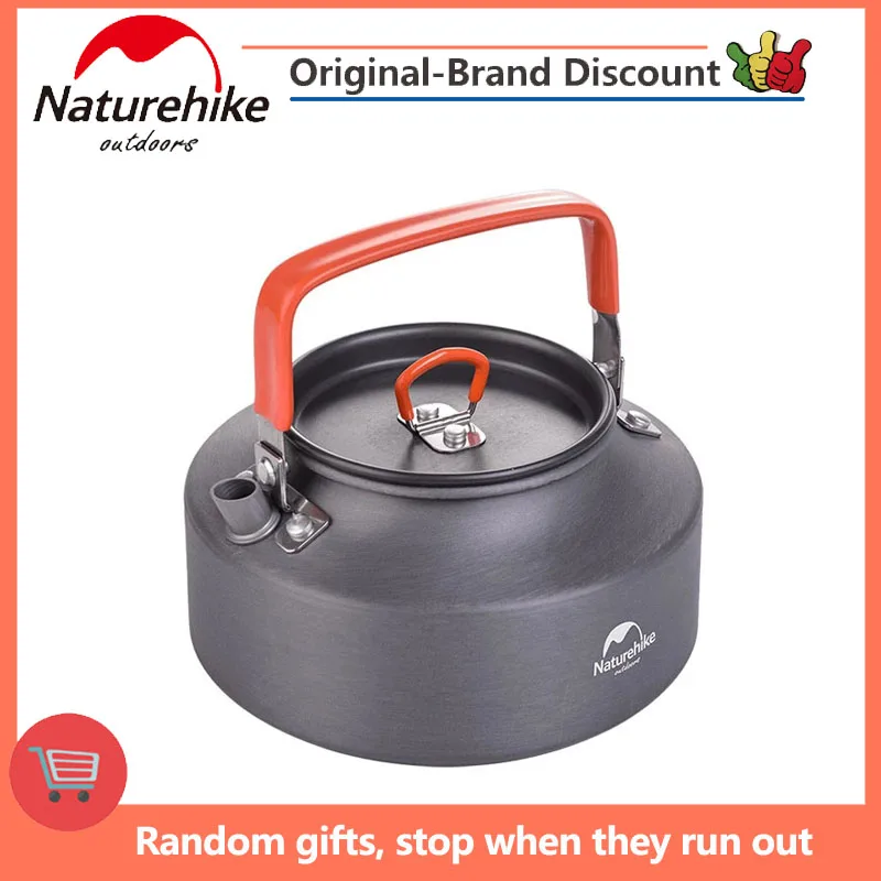Naturehike 1.1L/1.45L/2L Aluminum Kettle Teapot Lightweight Outdoor Coffee Pot Camping Hiking Kettle Travel Tableware
Naturehike 1.1L/1.45L/2L Aluminum Kettle Teapot Lightweight Outdoor Coffee Pot Camping Hiking Kettle Travel Tableware
