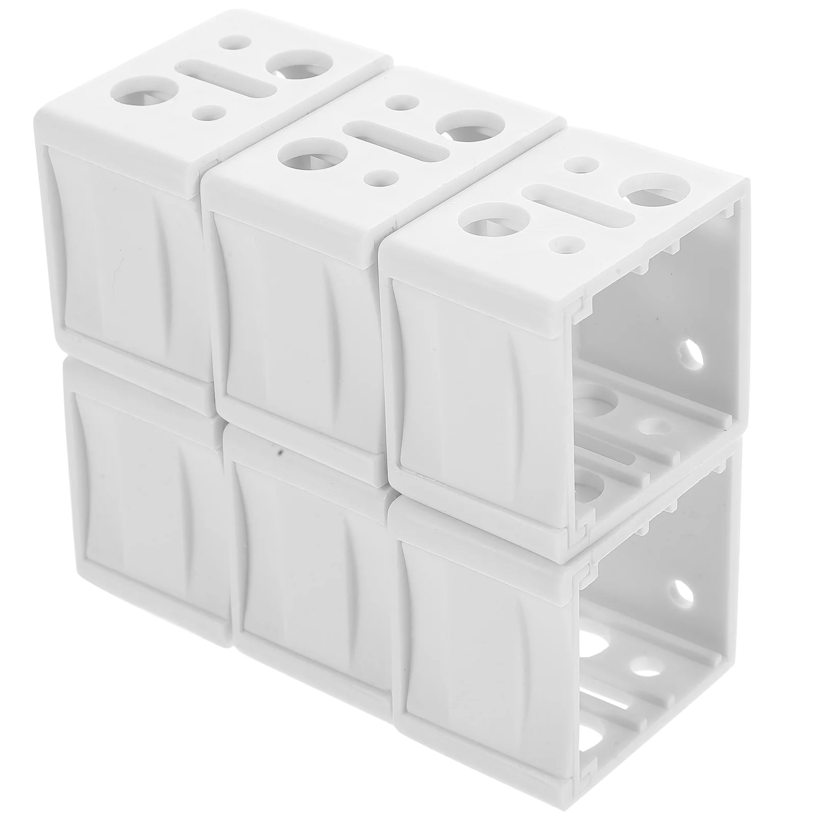 12 Pcs Window Rail Bracket Holder Blinds Mini Windows Installation Code Headrail Holders Abs Fixing Brackets Rod Curtain
12 Pcs Window Rail Bracket Holder Blinds Mini Windows Installation Code Headrail Holders Abs Fixing Brackets Rod Curtain