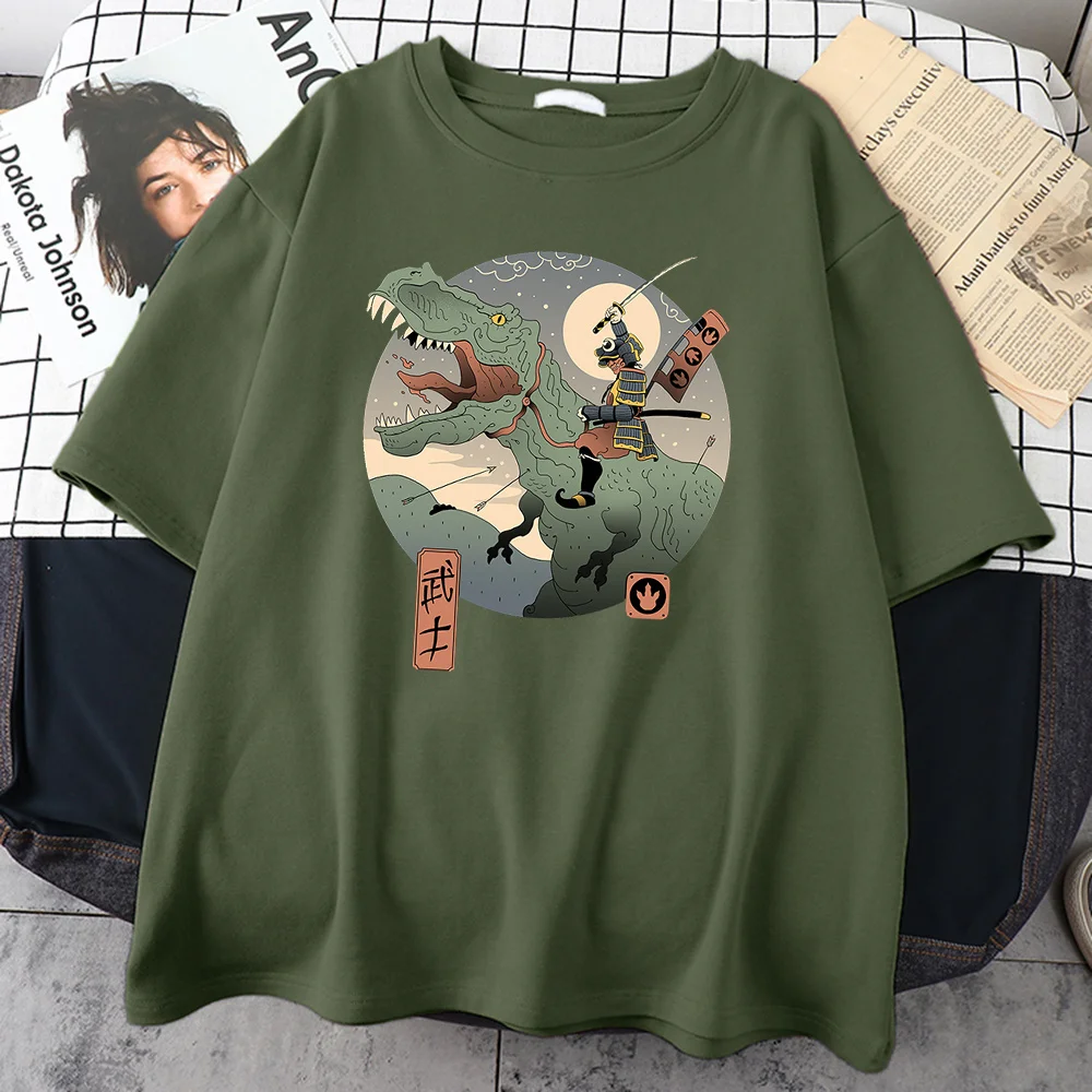 Dinosaur Personality Printing Japanese Man T Shirt Cartoon Character Tops High Quality Hip Hop Men T-Shirts Fashion Streetwear
Dinosaur Personality Printing Japanese Man T Shirt Cartoon Character Tops High Quality Hip Hop Men T-Shirts Fashion Streetwear