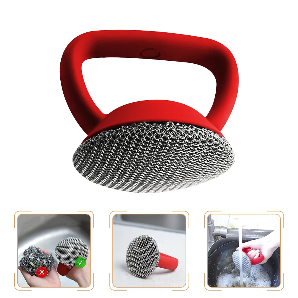 Scrubber Chainmail Brush Cast Iron Cleaner Skillet Cookware Cleaning Metal Scrub Steel Wool
Scrubber Chainmail Brush Cast Iron Cleaner Skillet Cookware Cleaning Metal Scrub Steel Wool