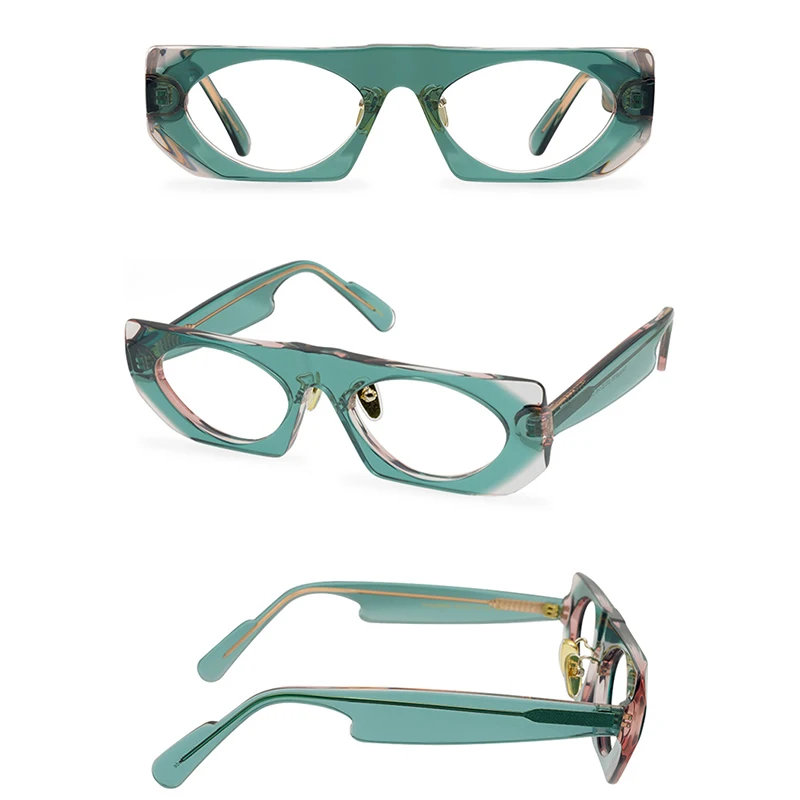 Belight Optical Handmade Ins Cool Fashioh Colorful Women Men Acetate Prescription Lens Eyeglasses Spectacle Frame Eyewear 9592
Belight Optical Handmade Ins Cool Fashioh Colorful Women Men Acetate Prescription Lens Eyeglasses Spectacle Frame Eyewear 9592