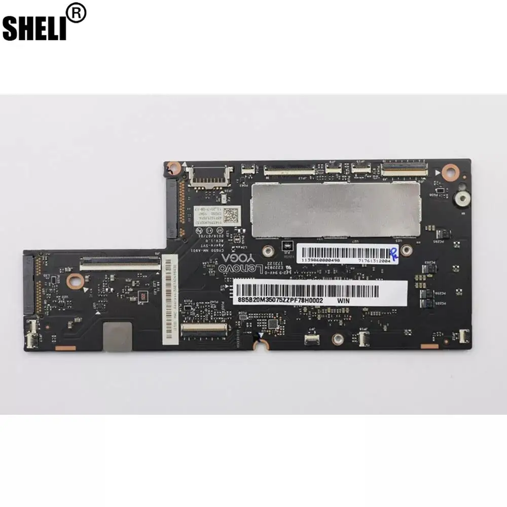 For For Lenovo original laptop ideapad Yoga 910-13IKB motherboard I7-7500 UMA 8G 5B20M35075 100% tested ok
For For Lenovo original laptop ideapad Yoga 910-13IKB motherboard I7-7500 UMA 8G 5B20M35075 100% tested ok