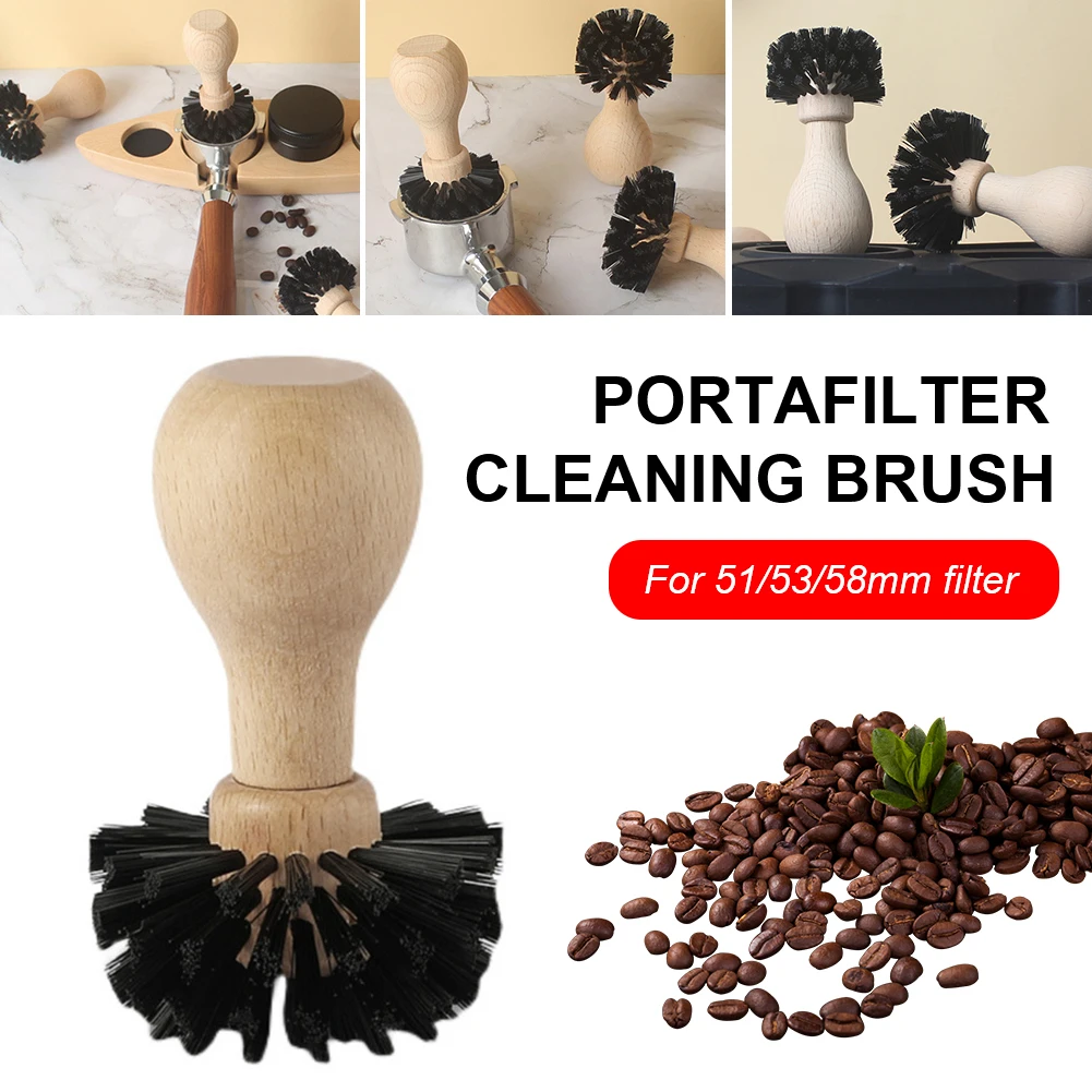 Protable Coffee Tamper Cleaning Brush Espresso Coffee Grinder Cleaning for 51mm 58mm Basket Barista Kitchen
Protable Coffee Tamper Cleaning Brush Espresso Coffee Grinder Cleaning for 51mm 58mm Basket Barista Kitchen