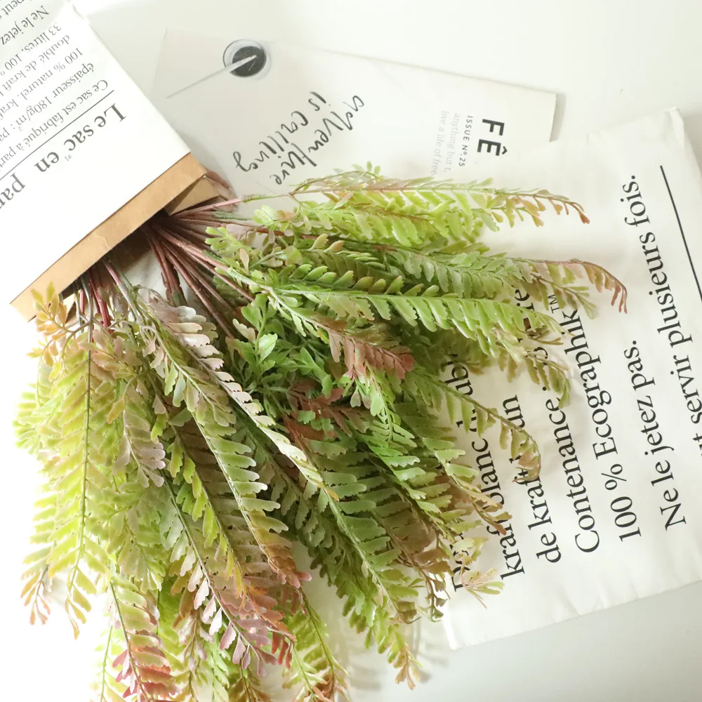 13 Branches/bouquet Green Artificial Plants For Garden Autumn Colors Plastic Fake Grass Wedding Home Decoration Craft Flower
13 Branches/bouquet Green Artificial Plants For Garden Autumn Colors Plastic Fake Grass Wedding Home Decoration Craft Flower