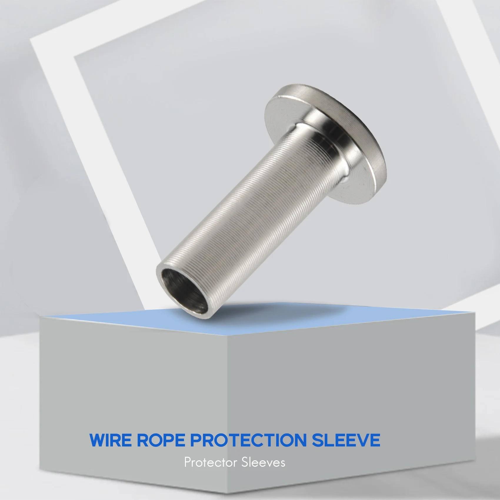40 Pack T316 Stainless Steel Protector Sleeves For 1/8 inch Wire Rope Cable Railing DIY Balustrade with 1Pc Drill Bit
40 Pack T316 Stainless Steel Protector Sleeves For 1/8 inch Wire Rope Cable Railing DIY Balustrade with 1Pc Drill Bit