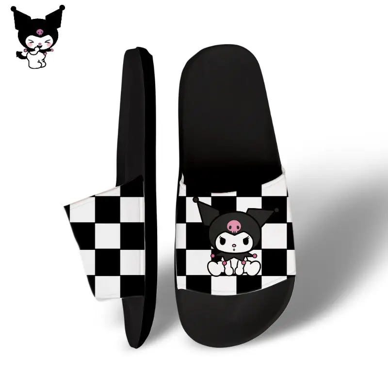 Kuromi Sanrio Kawaii Slippers Anime Cute Fashion Creative Couple Comfortable Home Non-Slip Shoes Cartoon Sweet Birthday Gift
Kuromi Sanrio Kawaii Slippers Anime Cute Fashion Creative Couple Comfortable Home Non-Slip Shoes Cartoon Sweet Birthday Gift
