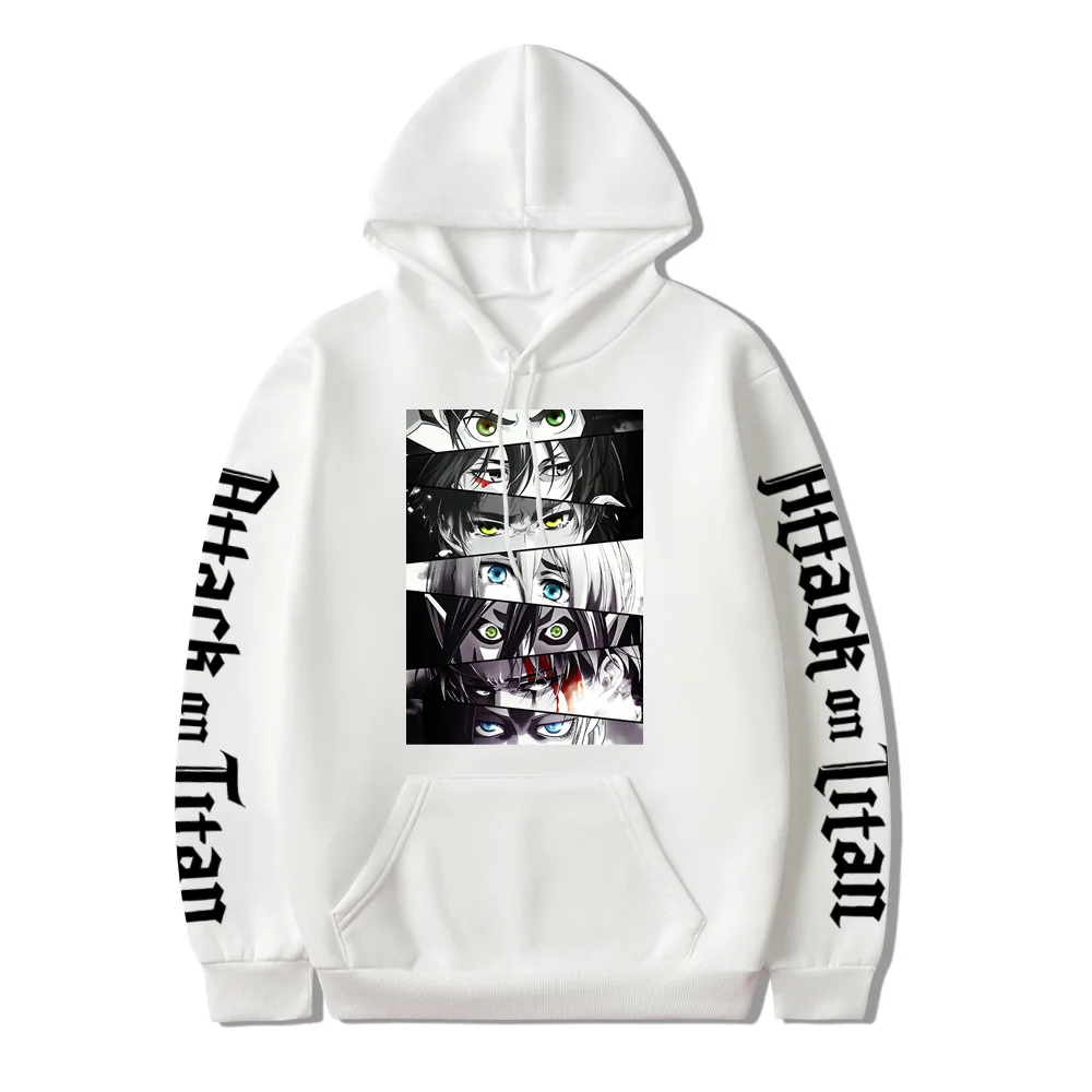 Kpop Pattern Anime Attack on Titan Hooded Y2K Casual Hoodie Couple Winter Sweatshirt Oversize Autumn Coat Sport Outfit Women
Kpop Pattern Anime Attack on Titan Hooded Y2K Casual Hoodie Couple Winter Sweatshirt Oversize Autumn Coat Sport Outfit Women