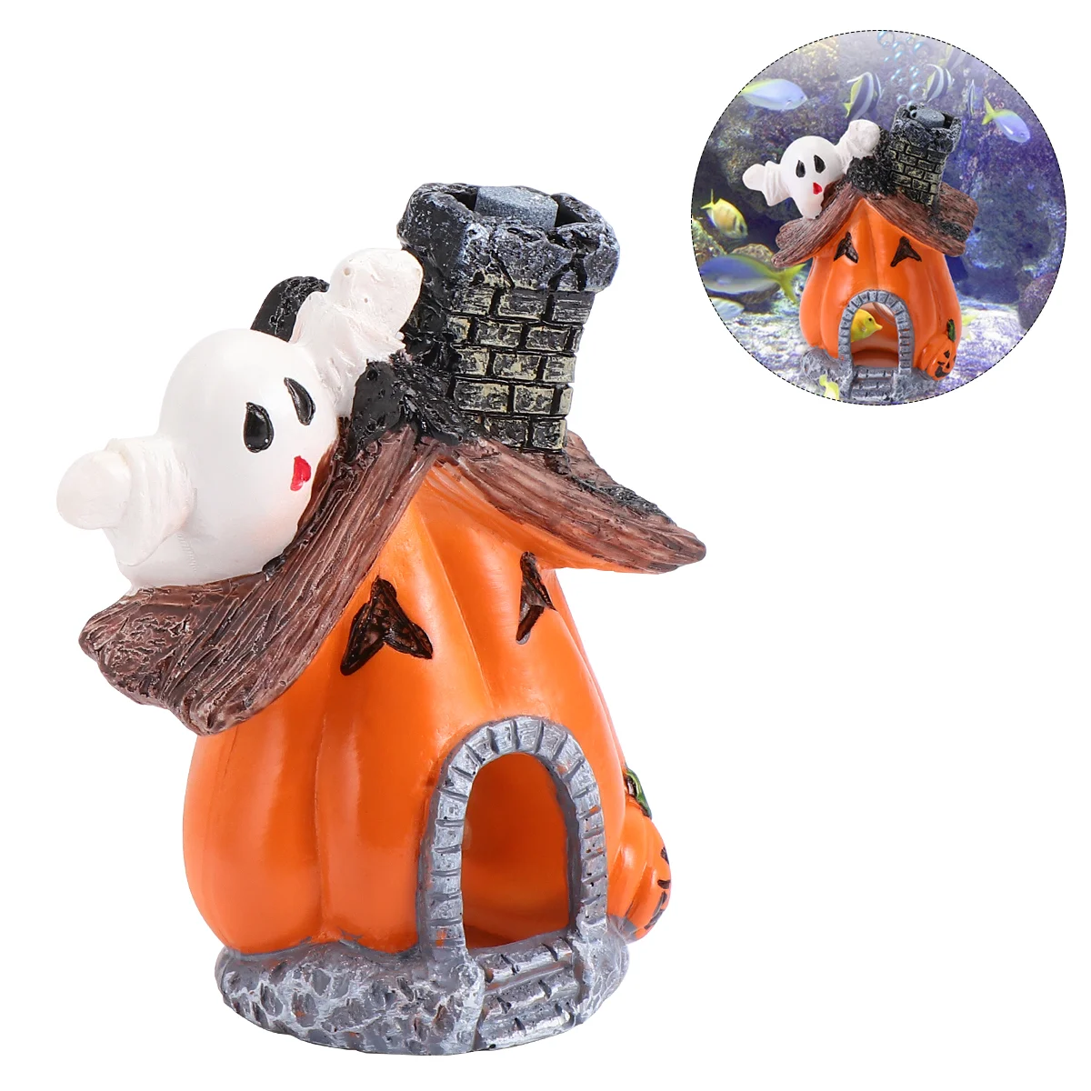 Aquarium Fish Pumpkin Tank Decor Ornamentdecorations Hideout Decoration Desk Hut Landscape Underwater Hide Hideaway Resin
Aquarium Fish Pumpkin Tank Decor Ornamentdecorations Hideout Decoration Desk Hut Landscape Underwater Hide Hideaway Resin
