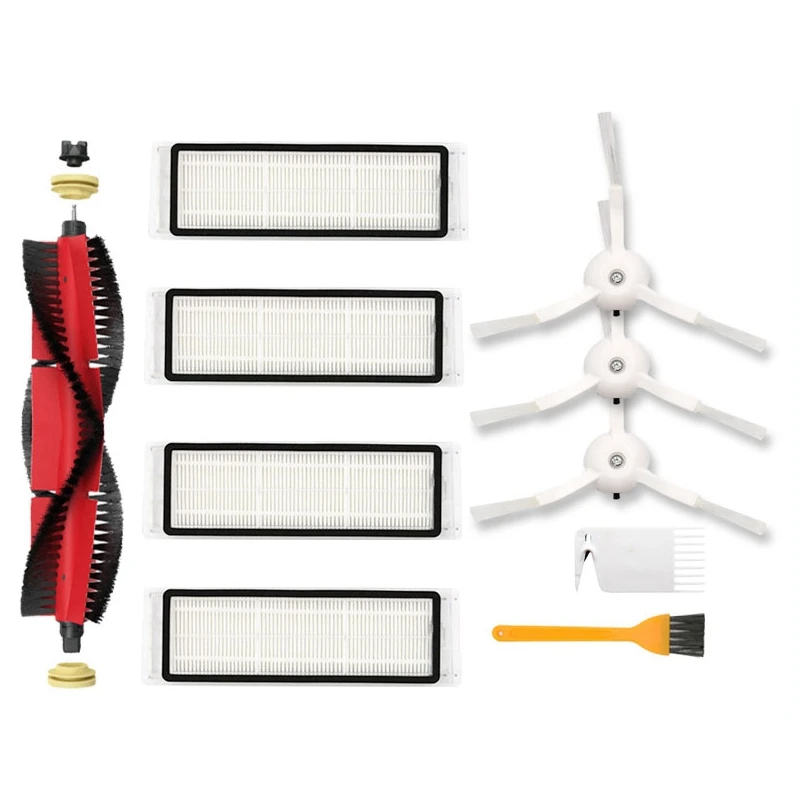 For Xiaomi Roborock S5 MAX S6 Pure S6 Maxv Accessories Vacuum Cleaner Parts Washable HEPA Filter Main Brush Side Brush
For Xiaomi Roborock S5 MAX S6 Pure S6 Maxv Accessories Vacuum Cleaner Parts Washable HEPA Filter Main Brush Side Brush
