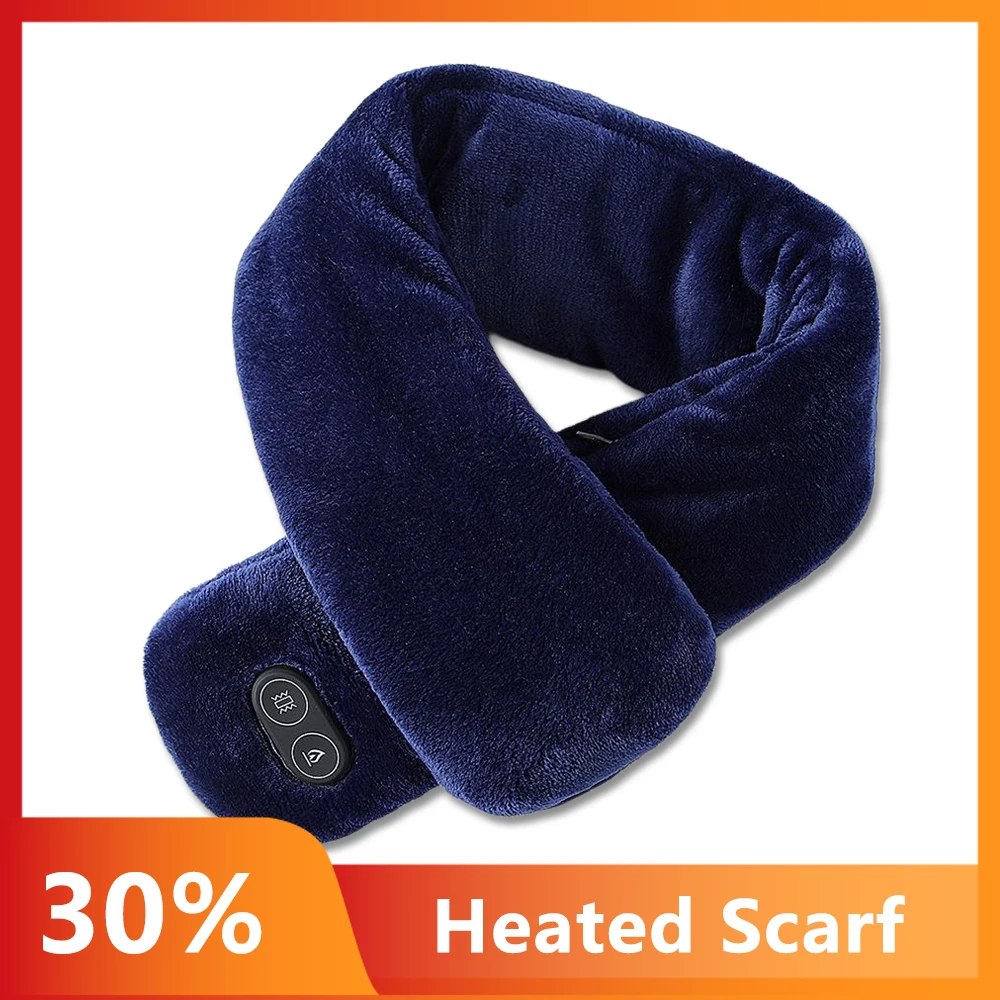 USB Heated Winter Scarf Smart Heating Massage Shoulder Protection Cervical Spine Necessary In Winter Waterproof Massage Scarf
USB Heated Winter Scarf Smart Heating Massage Shoulder Protection Cervical Spine Necessary In Winter Waterproof Massage Scarf