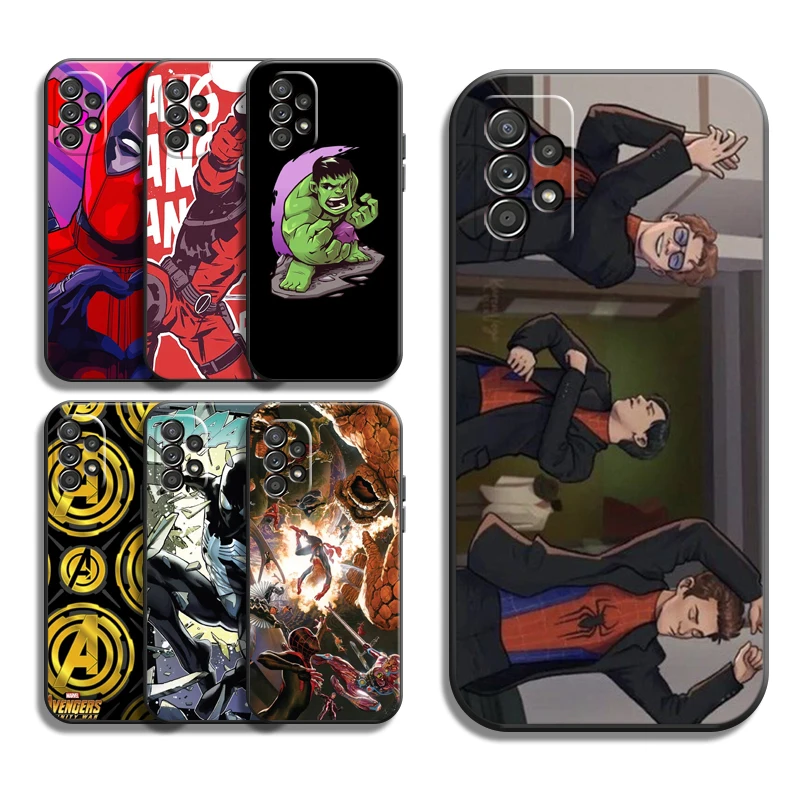 Marvel Spiderman Iron Man Phone Cases For Samsung Galaxy S22 S22 Ultra S20 Lite S20 Ultra S21 S21 FE S21 Plus Ultra Coque
Marvel Spiderman Iron Man Phone Cases For Samsung Galaxy S22 S22 Ultra S20 Lite S20 Ultra S21 S21 FE S21 Plus Ultra Coque