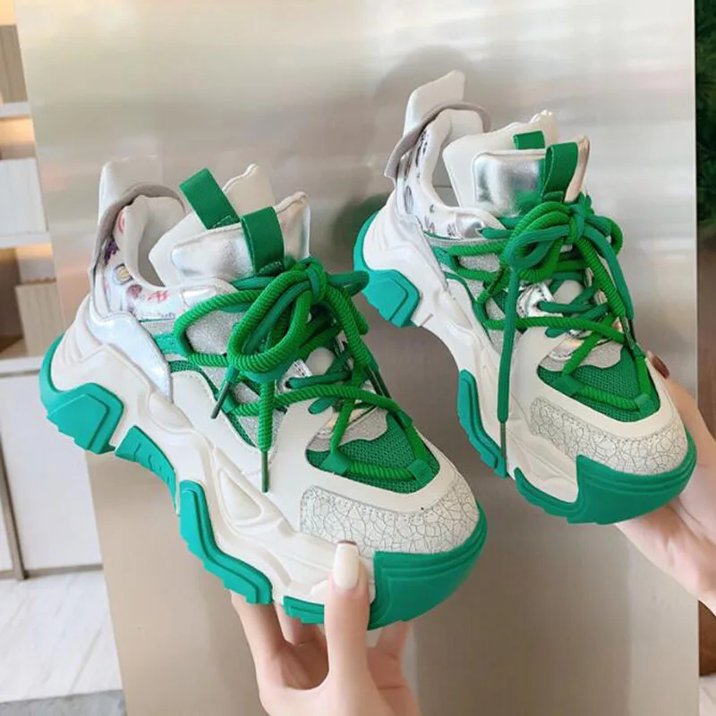 Women Platform Sneakers White 2022 New Spring Ladies Vulcanized Shoes Breathable Mesh Casual Shoes Chunky Sneaker Woman Trainer 
Women Platform Sneakers White 2022 New Spring Ladies Vulcanized Shoes Breathable Mesh Casual Shoes Chunky Sneaker Woman Trainer