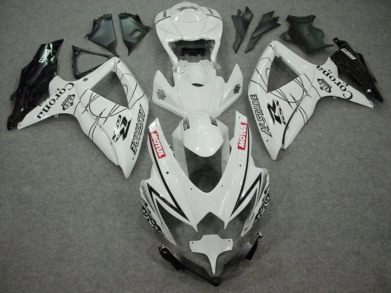 Injection body kits For white black Suzuki GSXR600/750 K8 08 09 10 2008 2009 2010 ABS Fairings Bodywork Panel Kit Set
Injection body kits For white black Suzuki GSXR600/750 K8 08 09 10 2008 2009 2010 ABS Fairings Bodywork Panel Kit Set