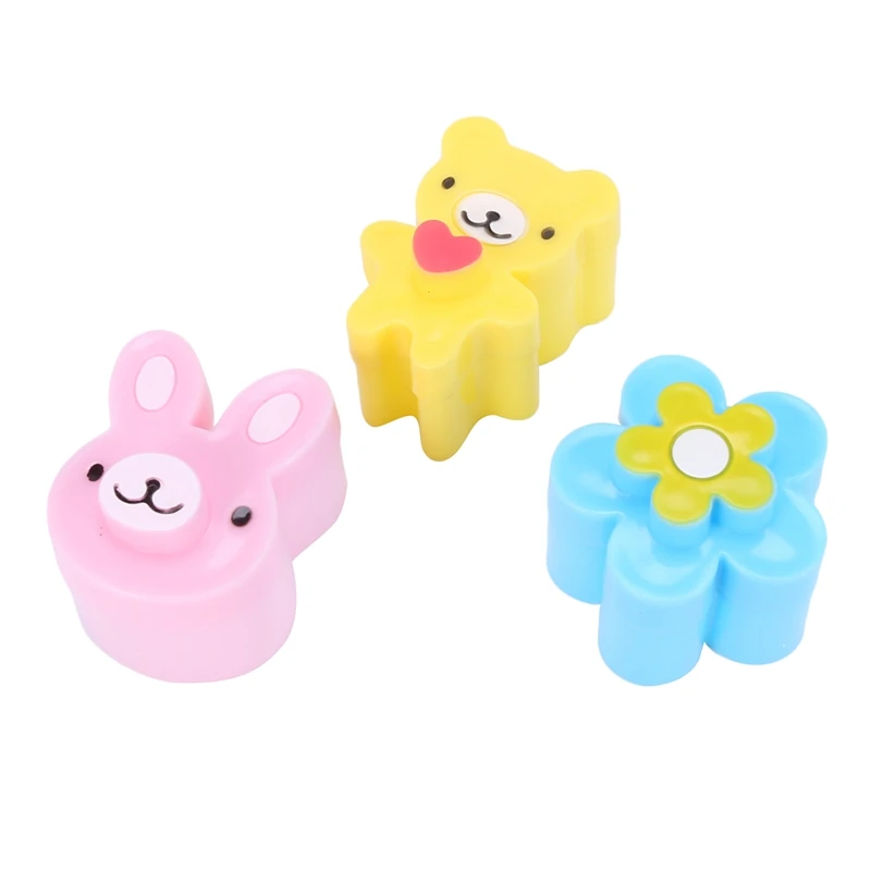 3Pcs Cute Sandwich Cutters Mini Cookie Cutter Shapes Set For Kids Bento Cutter Tool Molds Bread Biscuit Embossed Device
3Pcs Cute Sandwich Cutters Mini Cookie Cutter Shapes Set For Kids Bento Cutter Tool Molds Bread Biscuit Embossed Device
