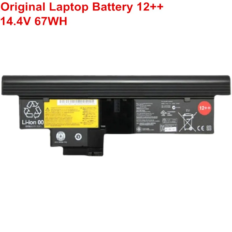 14.4V 67WH 12++ Original Replacement Laptop Battery For Lenovo ThinkPad X200 X200T X201 X201T Tablet 43R9256 43R9257 42T4565
14.4V 67WH 12++ Original Replacement Laptop Battery For Lenovo ThinkPad X200 X200T X201 X201T Tablet 43R9256 43R9257 42T4565