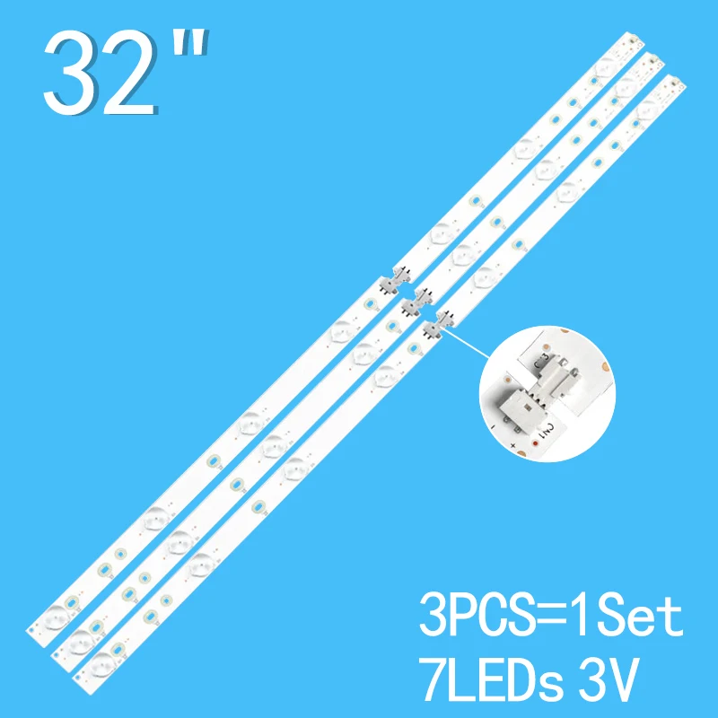 New 3PCS/lot 7LEDs 3V For 32"TV GJ-2K15 D2P5-315 D307-V1 01G98-A 94V-0 HY-AIYK LBM320M0701-LD-1 GJ-2K16 LB32080
New 3PCS/lot 7LEDs 3V For 32"TV GJ-2K15 D2P5-315 D307-V1 01G98-A 94V-0 HY-AIYK LBM320M0701-LD-1 GJ-2K16 LB32080
