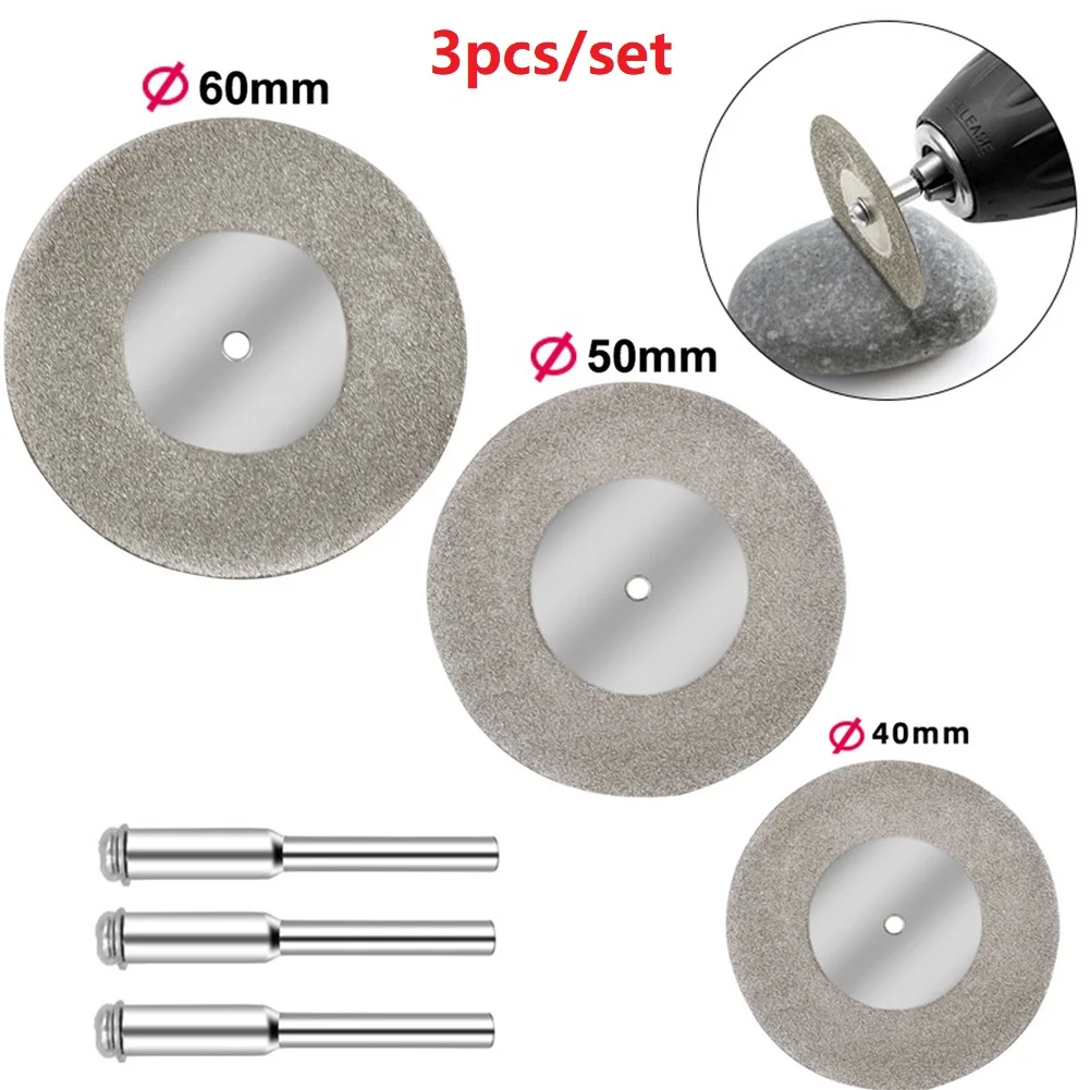 3 Set Circular Saw Disc Extension Rod 40/50/60mm Carbon Steel Diamond Grinding Wheel Abrasive Cutting Disc Saw Blade
3 Set Circular Saw Disc Extension Rod 40/50/60mm Carbon Steel Diamond Grinding Wheel Abrasive Cutting Disc Saw Blade