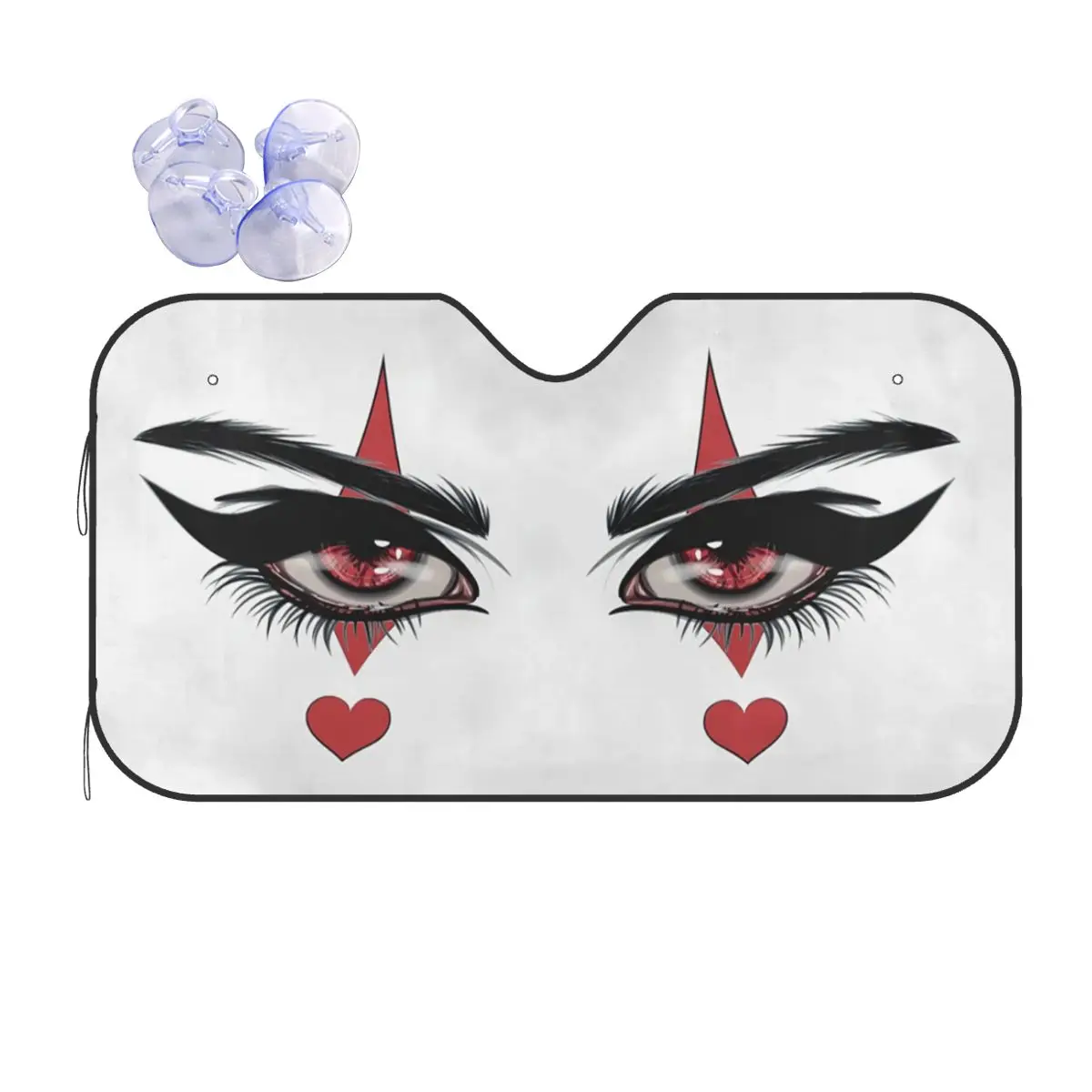 Demon Eyes Sunshade Windscreen Vampire Novelty Cover Front Block Window 70x130cm Car Sunshade Car-covers
Demon Eyes Sunshade Windscreen Vampire Novelty Cover Front Block Window 70x130cm Car Sunshade Car-covers