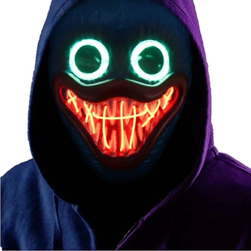 Halloween LED Mask, LED Purge Mask Light Up for Halloween Decorations and Festival Cosplay, for Men Women Kids
Halloween LED Mask, LED Purge Mask Light Up for Halloween Decorations and Festival Cosplay, for Men Women Kids
