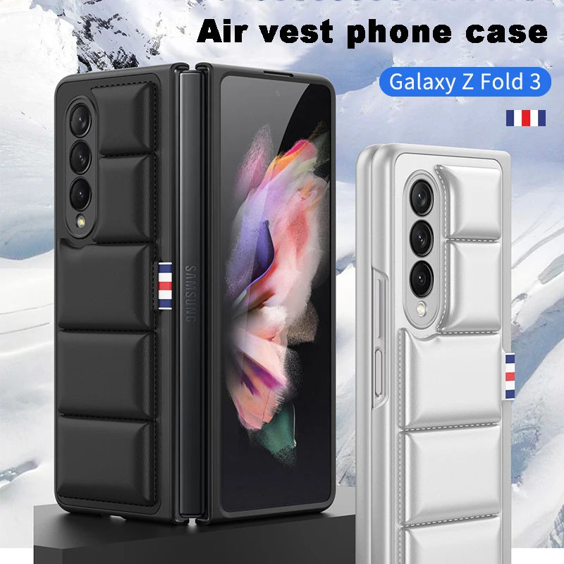 Складной чехол для телефона FLOVEME 2022 Новинка для Samsung Galaxy Z Fold 3 креативный воздушный жилет чехол для Fold3 губчатый противоударный чехол 
Складной чехол для телефона FLOVEME 2022 Новинка для Samsung Galaxy Z Fold 3 креативный воздушный жилет чехол для Fold3 губчатый противоударный чехол