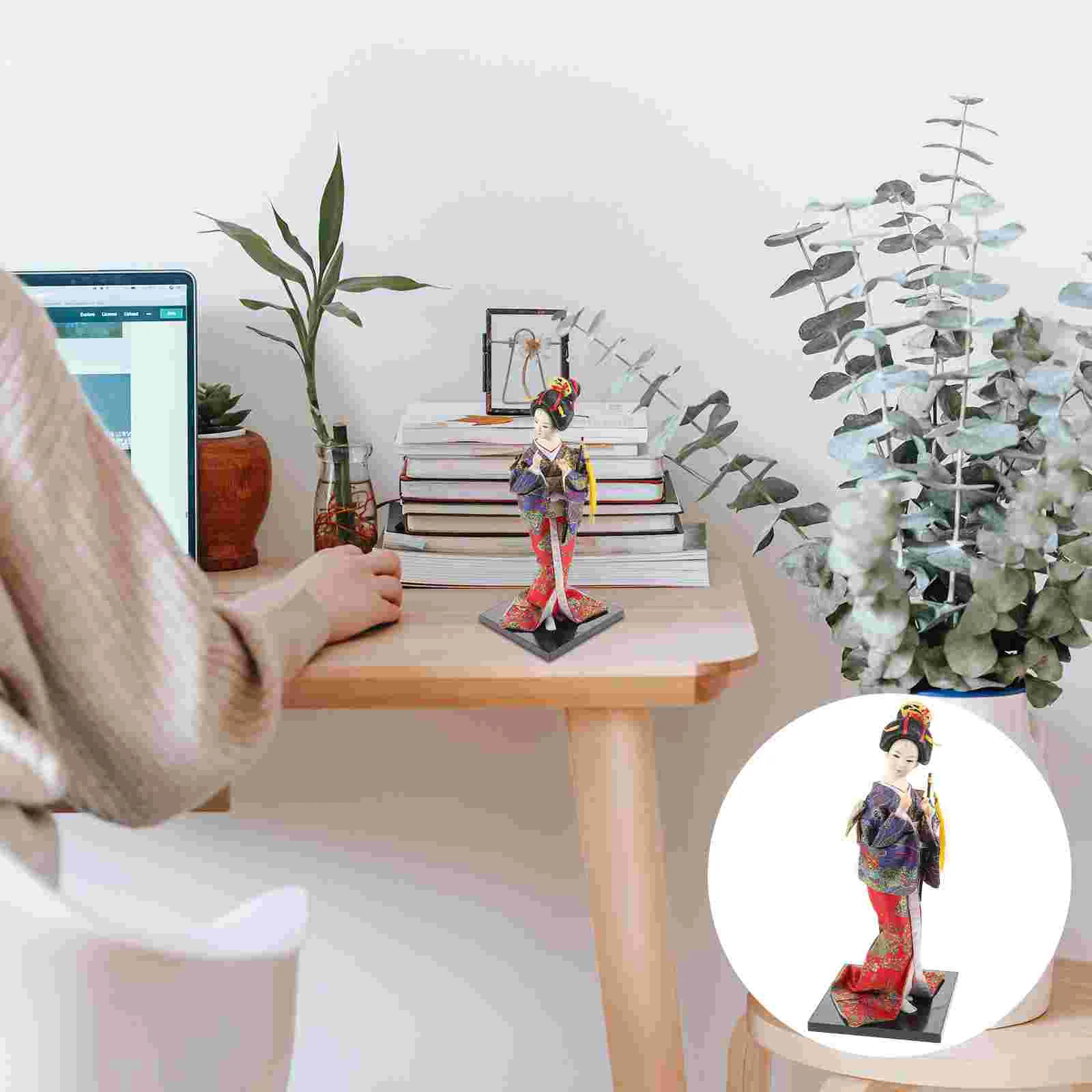 Japanese Geisha Kimono Figurine Kokeshi Decor Asian Girl Kabuki Ornament Vintage Wooden Figurewood Model Desktop Restaurant Gift
Japanese Geisha Kimono Figurine Kokeshi Decor Asian Girl Kabuki Ornament Vintage Wooden Figurewood Model Desktop Restaurant Gift