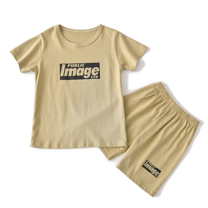 Children Boys Sets Brand Casual Printing Letters O-neck T-shirts + Shorts Summer Suits clothes For 3-6 year
Children Boys Sets Brand Casual Printing Letters O-neck T-shirts + Shorts Summer Suits clothes For 3-6 year