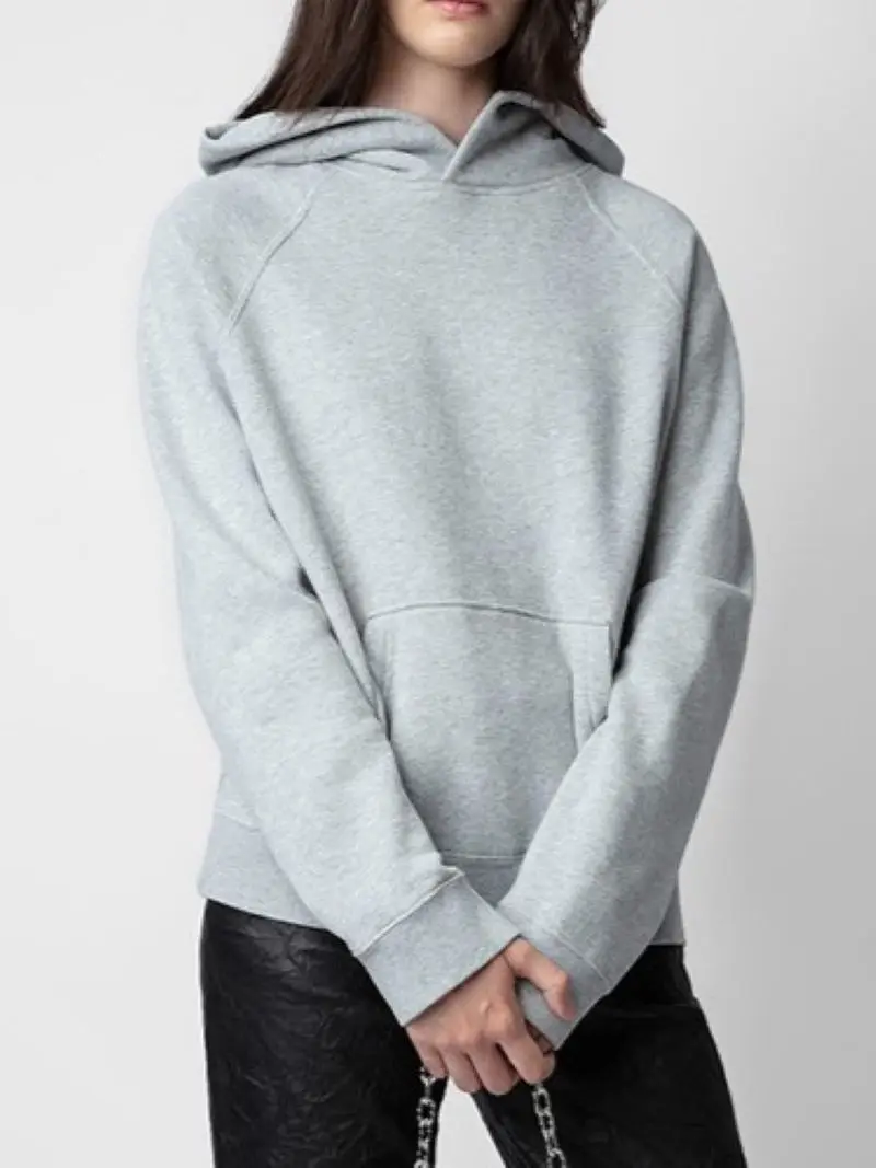 Women's Hoodies Back Hot Diamond Letter Print Long Sleeve Loose Autumn Winter Hooded Sweatshirt
Women's Hoodies Back Hot Diamond Letter Print Long Sleeve Loose Autumn Winter Hooded Sweatshirt