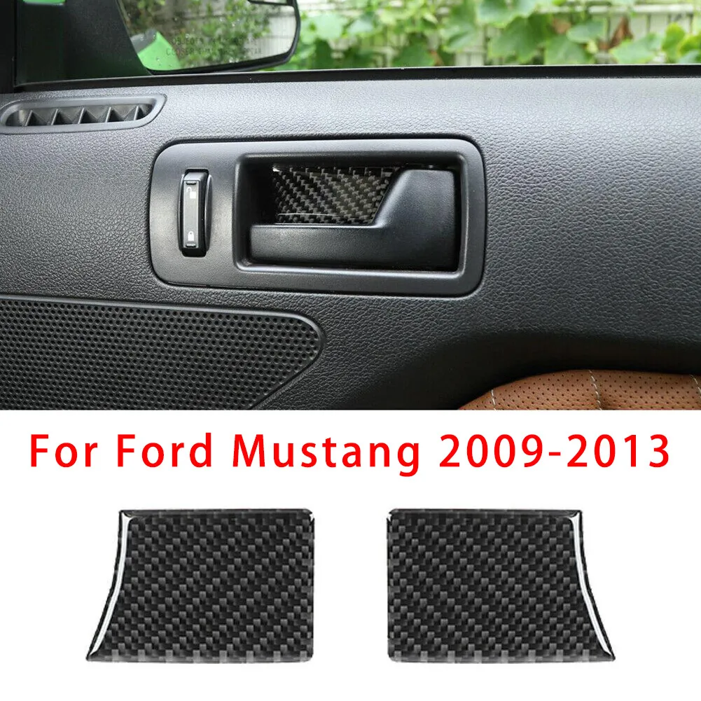 1PC Cover Carbon Fiber Grain Door Handle Bowl For Ford Mustang 2009-2013 Interior Kit Trim Durable New Practical
1PC Cover Carbon Fiber Grain Door Handle Bowl For Ford Mustang 2009-2013 Interior Kit Trim Durable New Practical