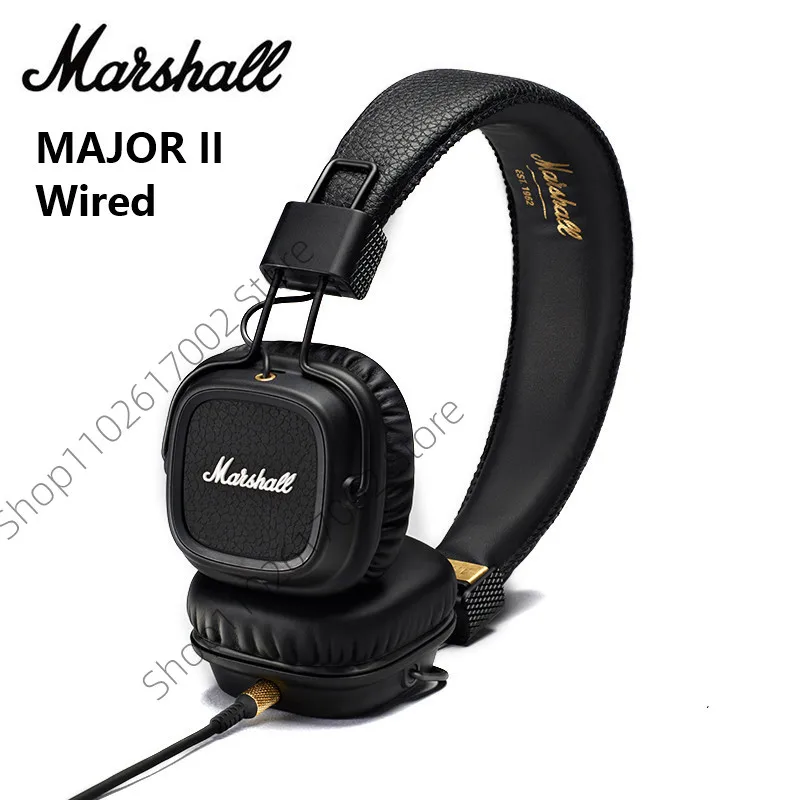 Original Marshall MAJOR II wired deep bass foldable sports headphones suitable for sports music and gaming headphones
Original Marshall MAJOR II wired deep bass foldable sports headphones suitable for sports music and gaming headphones