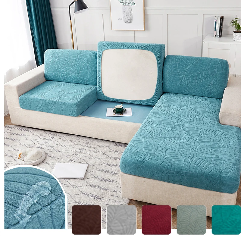 Jacquard Waterproof Cushion Cover Sofa Furniture Protector Slipcover Removable Washable Sofa Covers Elastic Sofa Seat Covers
Jacquard Waterproof Cushion Cover Sofa Furniture Protector Slipcover Removable Washable Sofa Covers Elastic Sofa Seat Covers