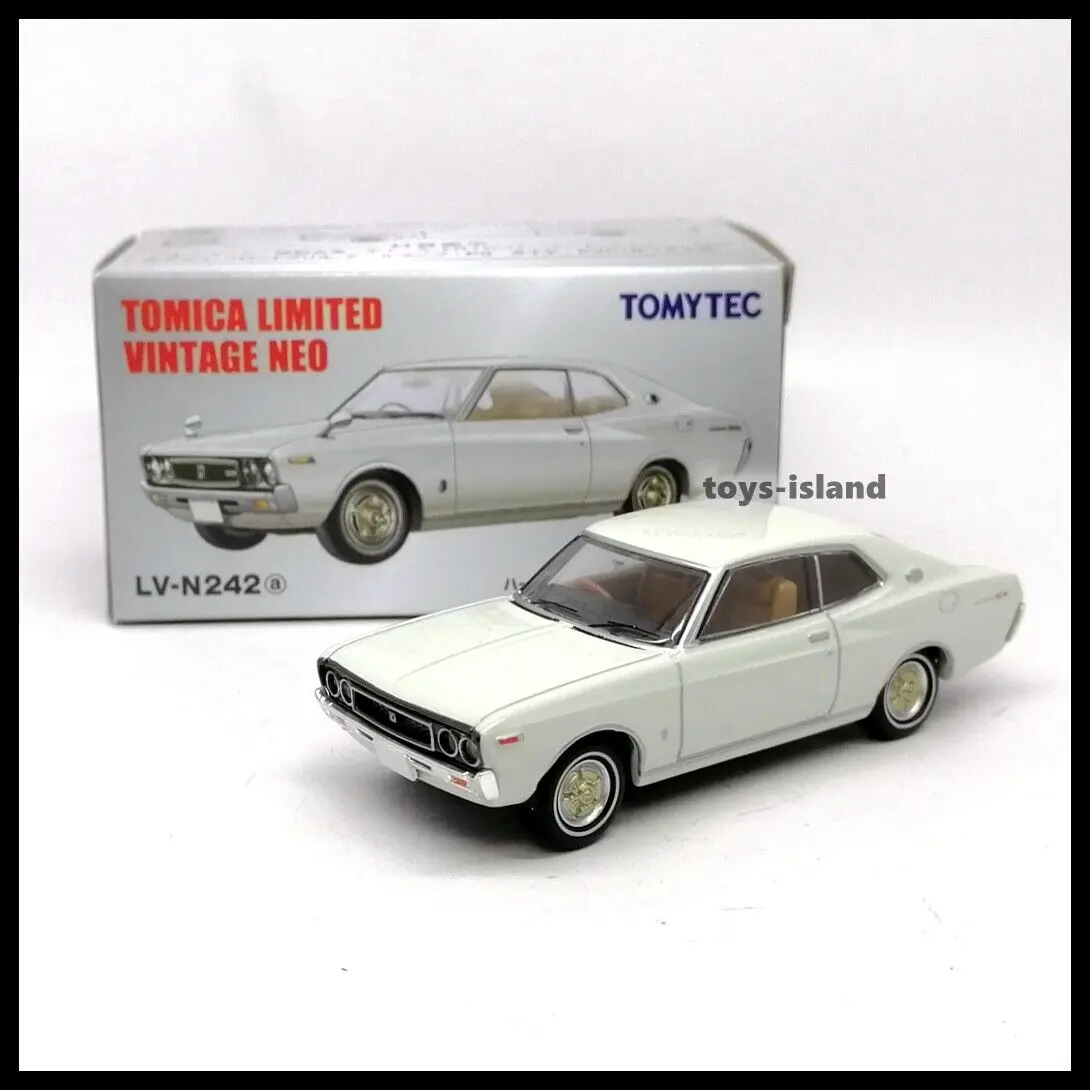 Tomica Limited Vintage NEO LV-N242a Laurel HT 2000SGX 72' 1/64 Tomytec DieCast Model Car Collection Limited Edition Hobby Toys
Tomica Limited Vintage NEO LV-N242a Laurel HT 2000SGX 72' 1/64 Tomytec DieCast Model Car Collection Limited Edition Hobby Toys