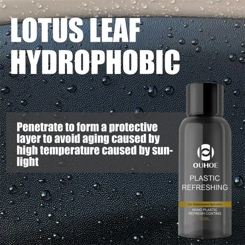 Waterproof Restorer Cleaner Dustproof Nano Plastic Refresh Coating Refurbish Agent Universal 30ml/50ml Retreading Cleaning Agent
Waterproof Restorer Cleaner Dustproof Nano Plastic Refresh Coating Refurbish Agent Universal 30ml/50ml Retreading Cleaning Agent