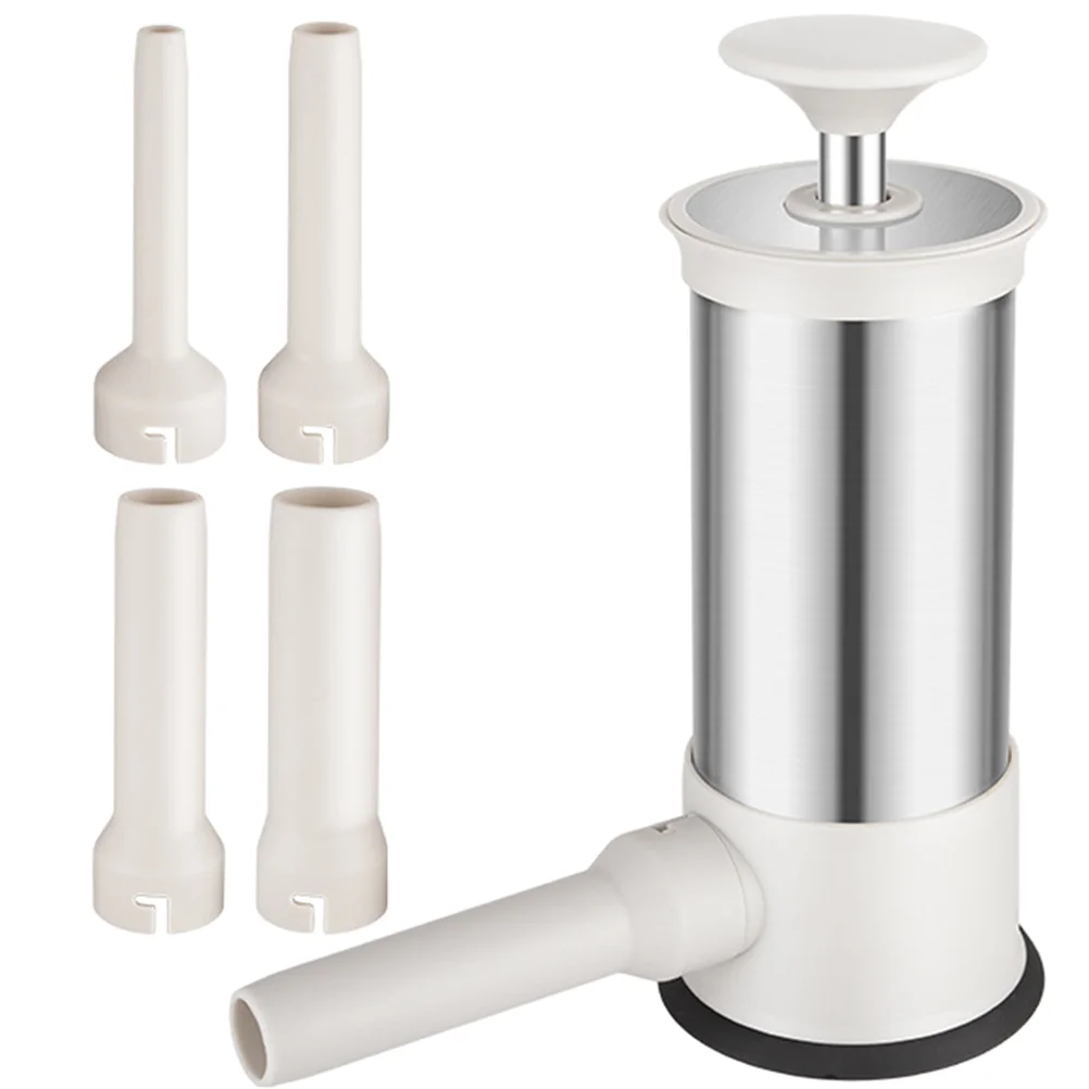 Sausage Stuffer Machine Filling Maker Meat Filler Manual Steel Tool Vertical Salami Tubes Home Stainless Extruder Processor
Sausage Stuffer Machine Filling Maker Meat Filler Manual Steel Tool Vertical Salami Tubes Home Stainless Extruder Processor