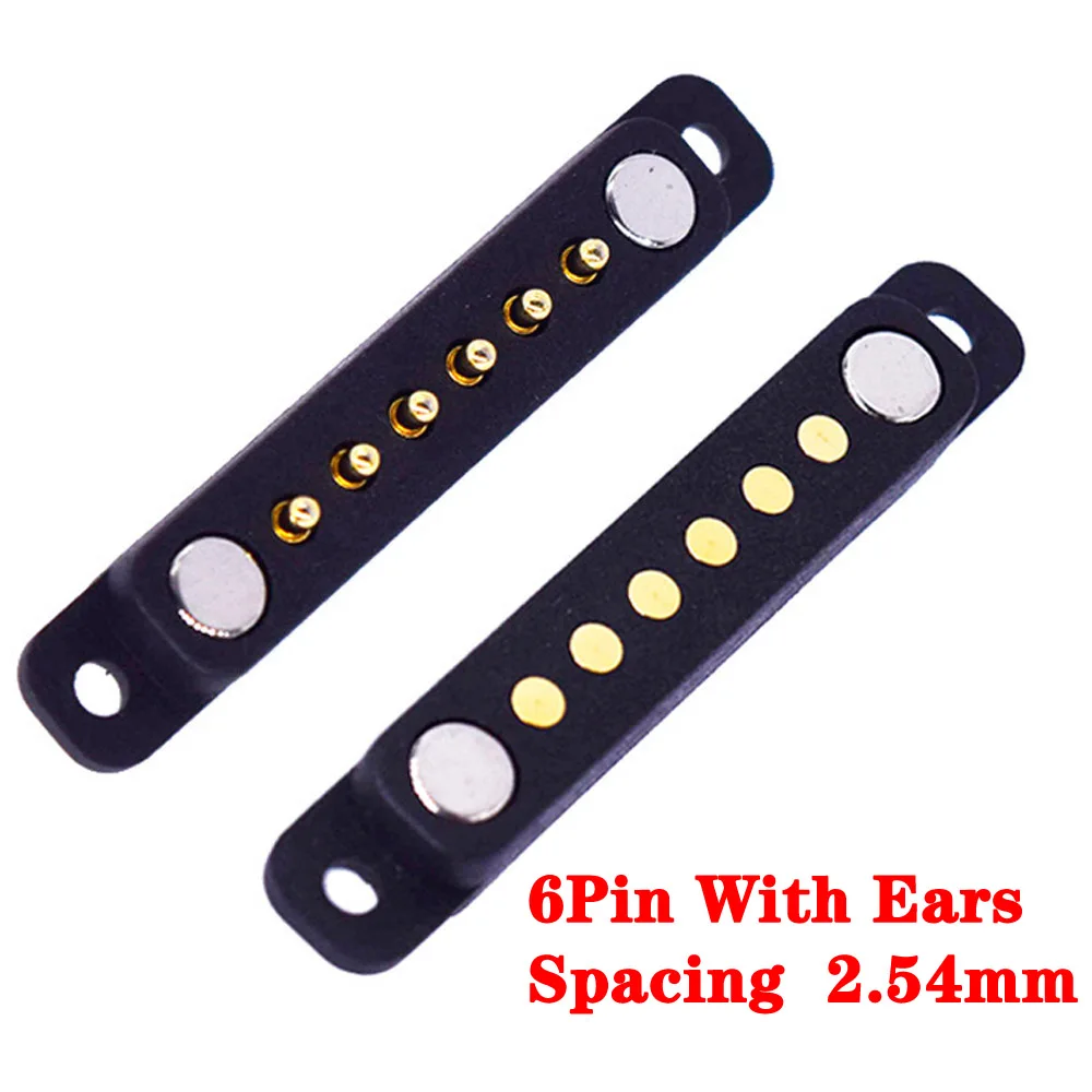 1Pair 1A Waterproof Magnetic Pogo Pin Connector 2 Pole Male Female 2.8mm/2.5mm Spring Fast charging DC Power Socket 2Pin 
1Pair 1A Waterproof Magnetic Pogo Pin Connector 2 Pole Male Female 2.8mm/2.5mm Spring Fast charging DC Power Socket 2Pin