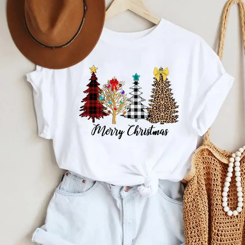 Trend Leopard Tree Lovely Women New Year T-shirts Merry Christmas Cartoon Fashion Holiday Print Top Graphic Tshirt Travel Tee
Trend Leopard Tree Lovely Women New Year T-shirts Merry Christmas Cartoon Fashion Holiday Print Top Graphic Tshirt Travel Tee
