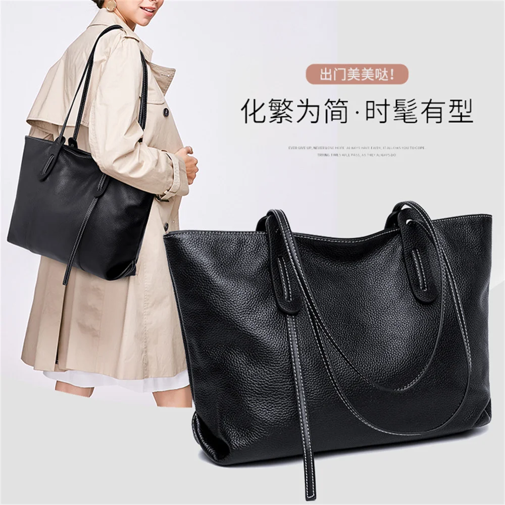 Fashionable large bag new fashion simple shoulder bag high quality large capacity solid color Shopping Bag Tote Bag
Fashionable large bag new fashion simple shoulder bag high quality large capacity solid color Shopping Bag Tote Bag