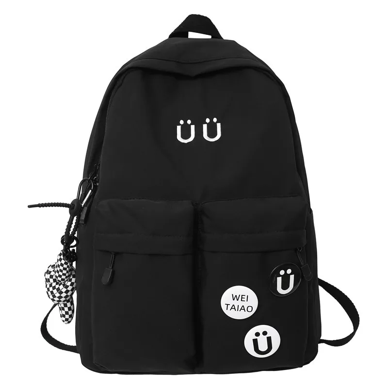 Рюкзак средней школы для девочек-подростков, милые повседневные школьные сумки в Корейском стиле, Женский нейлоновый рюкзак
Рюкзак средней школы для девочек-подростков, милые повседневные школьные сумки в Корейском стиле, Женский нейлоновый рюкзак