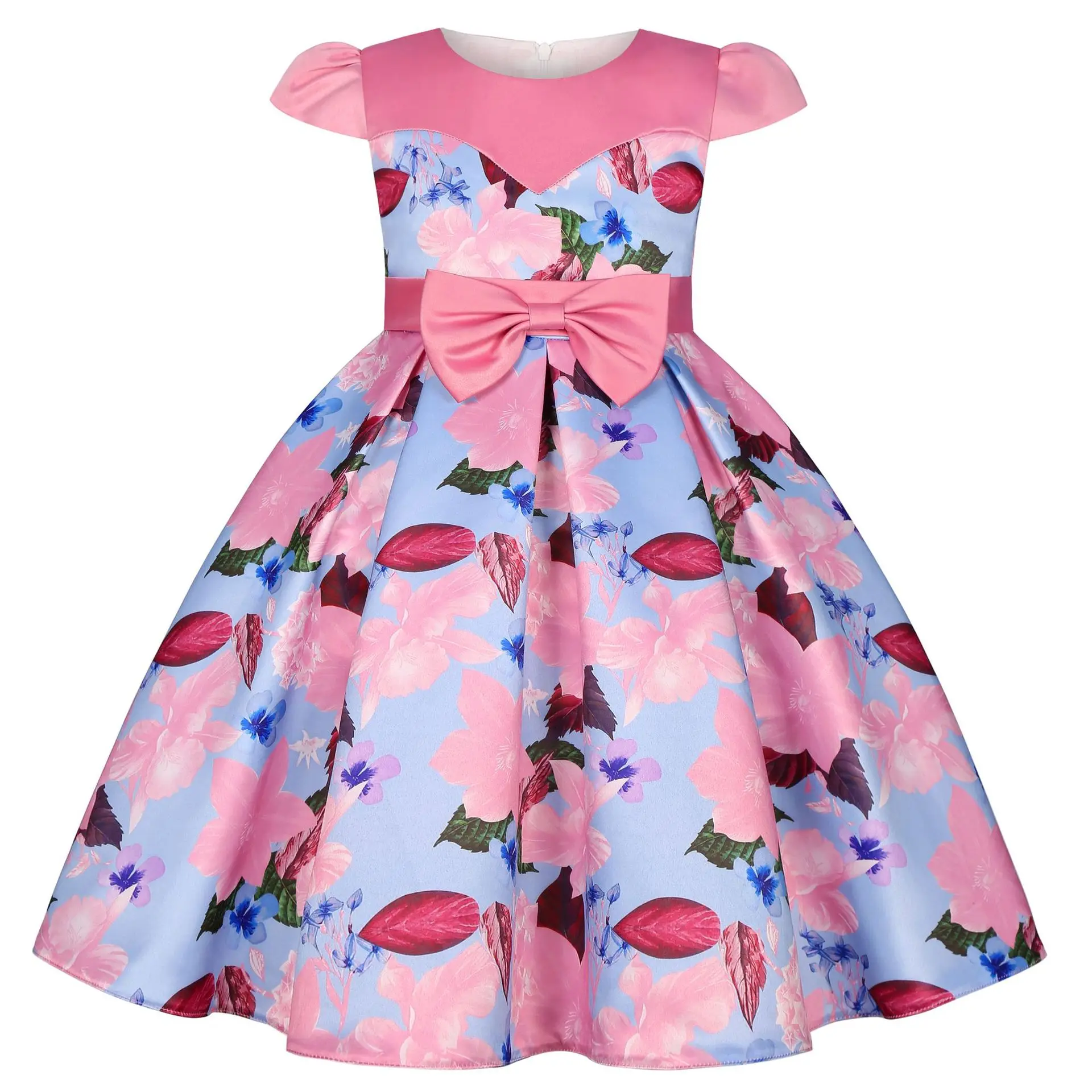 Girl Summer Elegant Dress Vintage Floral Wedding Party Dresses Kids Birthday Evening Prom Gown Costume 3 To 10 Year Vestidos
Girl Summer Elegant Dress Vintage Floral Wedding Party Dresses Kids Birthday Evening Prom Gown Costume 3 To 10 Year Vestidos