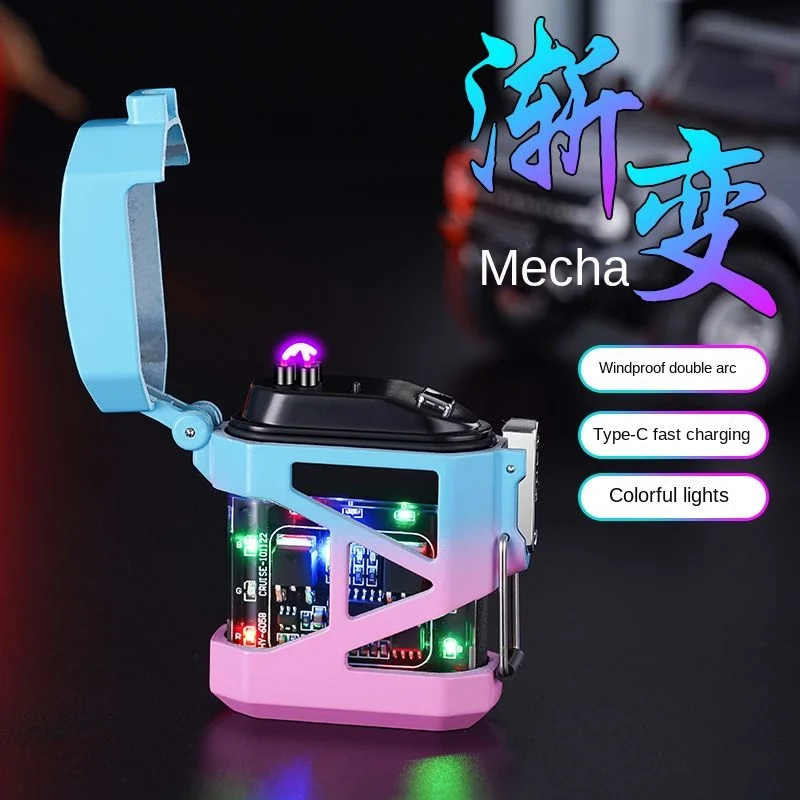 USB rechargeable lighter double arc waterproof cigarette lighter, LED fidget spinner lighter decompression toy Christmas gift
USB rechargeable lighter double arc waterproof cigarette lighter, LED fidget spinner lighter decompression toy Christmas gift