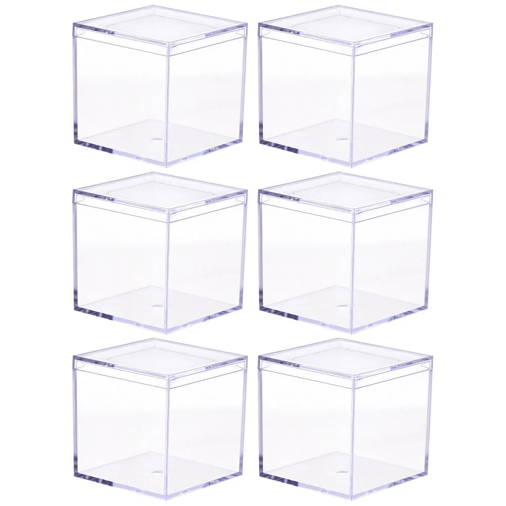 6Pcs Storage Box Square Portable Gift Wrapping Box Cookie Storage Box for Friends
6Pcs Storage Box Square Portable Gift Wrapping Box Cookie Storage Box for Friends