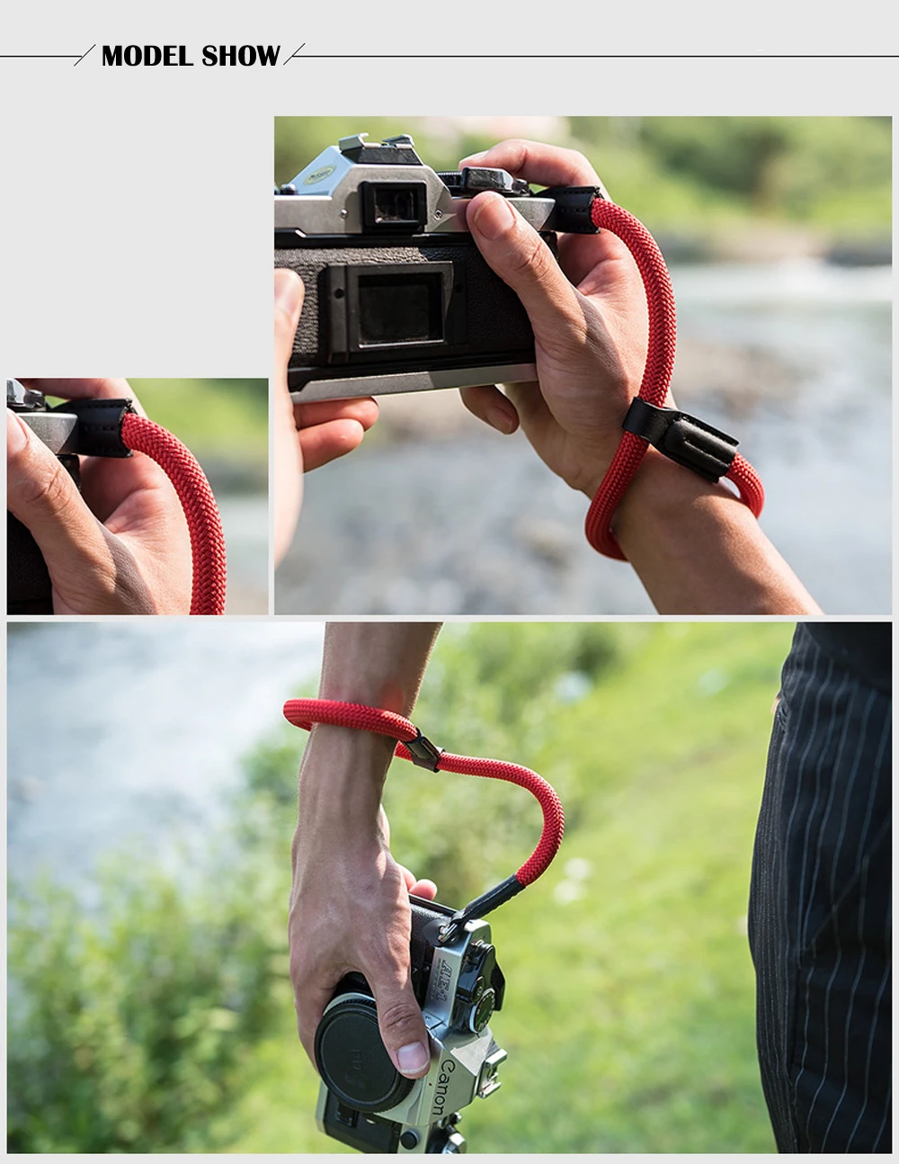 DSLR Accessories Camera Wrist Hand Strap Nylon Rope Sling For Fujifilm X-A7 XA5 instax mini 11 X-T30 X-T4 X-Pro3 XT3 X100F XT100
DSLR Accessories Camera Wrist Hand Strap Nylon Rope Sling For Fujifilm X-A7 XA5 instax mini 11 X-T30 X-T4 X-Pro3 XT3 X100F XT100